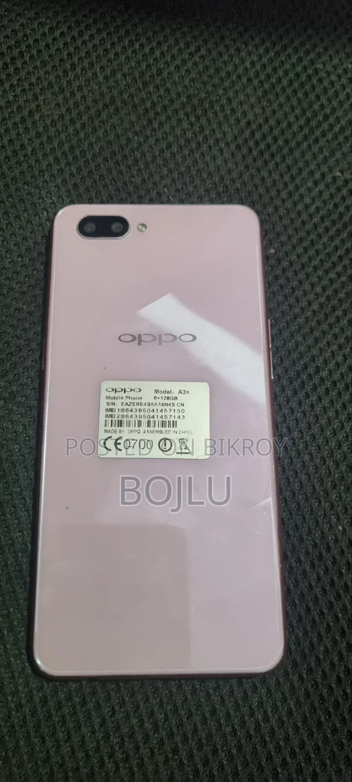 Oppo A3s 64 GB White