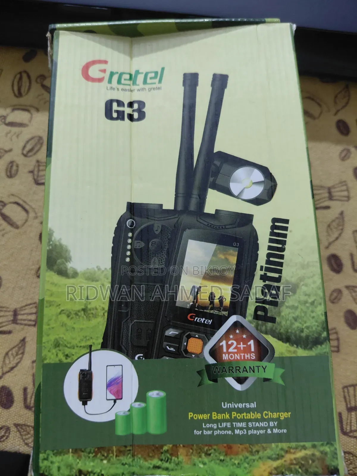 Gretel 8 GB Green