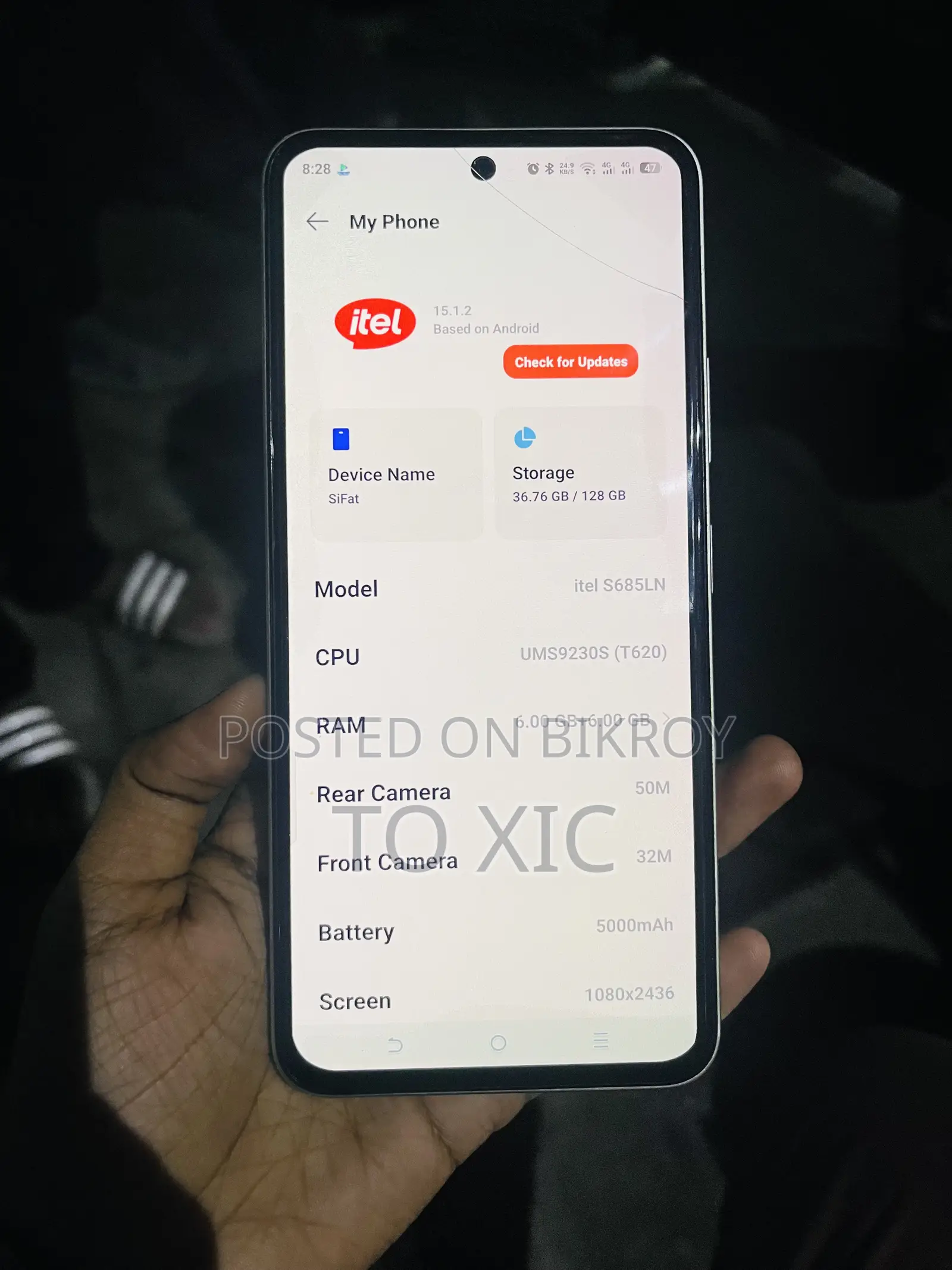 Itel 128 GB White