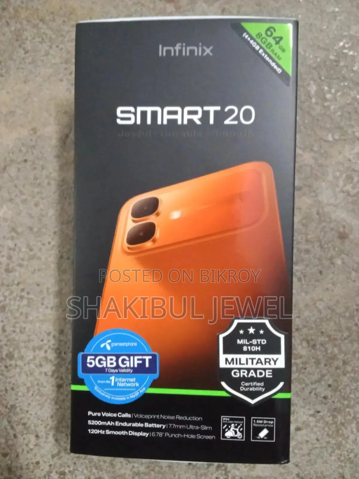 Infinix Smart 20 64 GB Purple