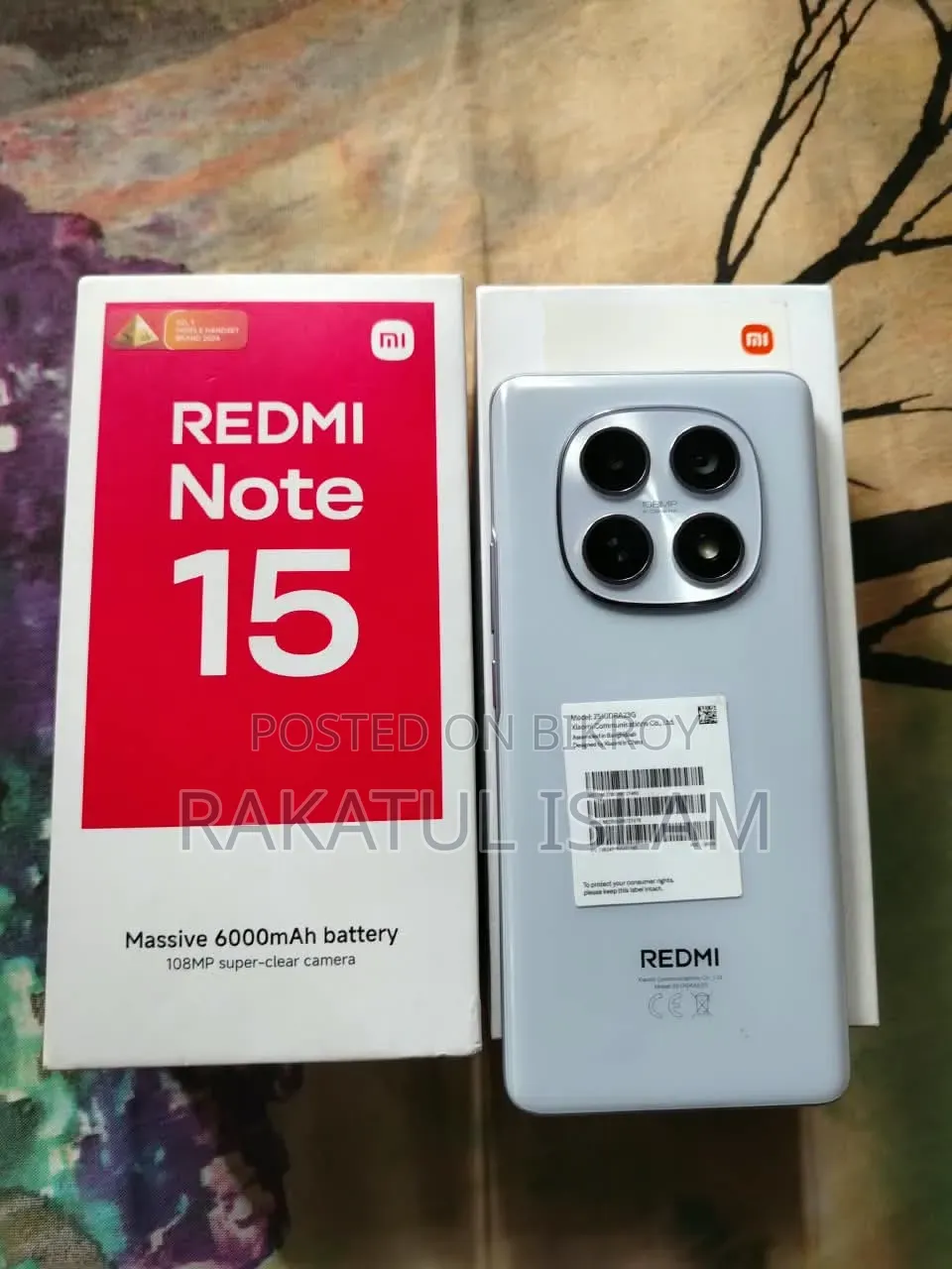 Xiaomi Redmi Note 15 128 GB Black