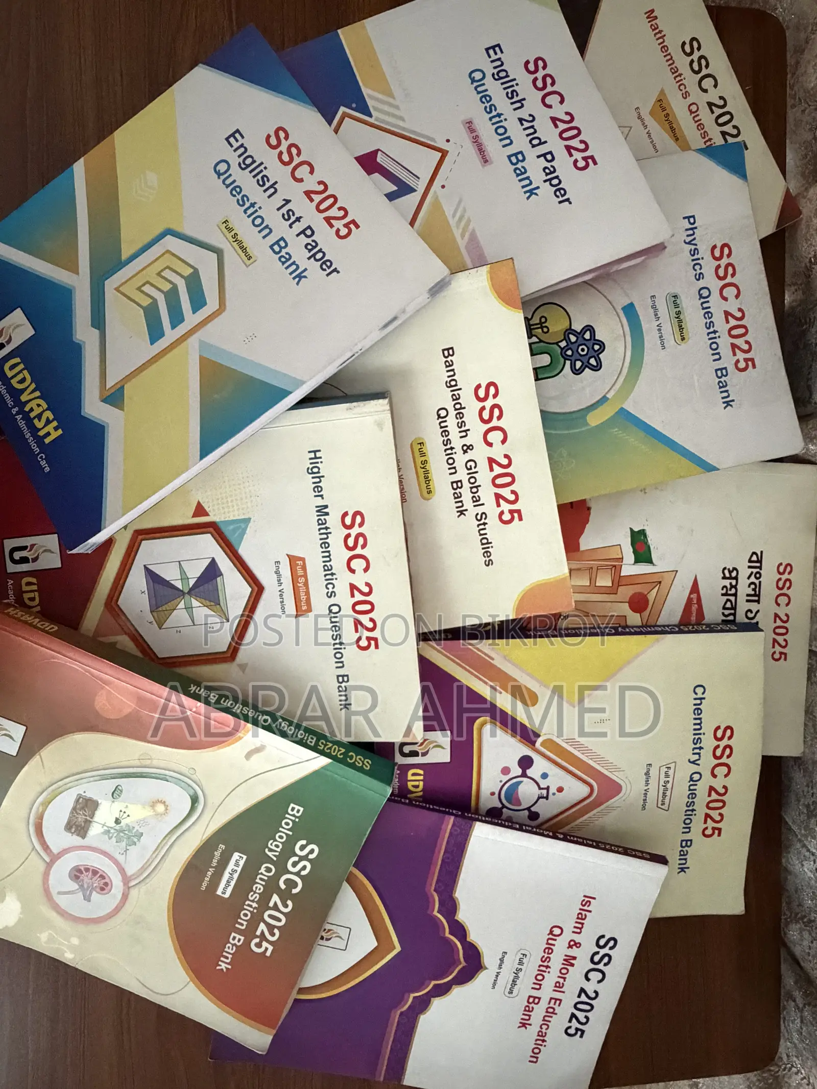 SSC 2025 Udvash Question Bank (English Version)