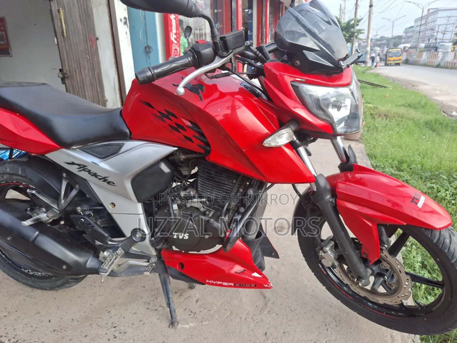 TVS Apache RTR 160 4V 2019 Red