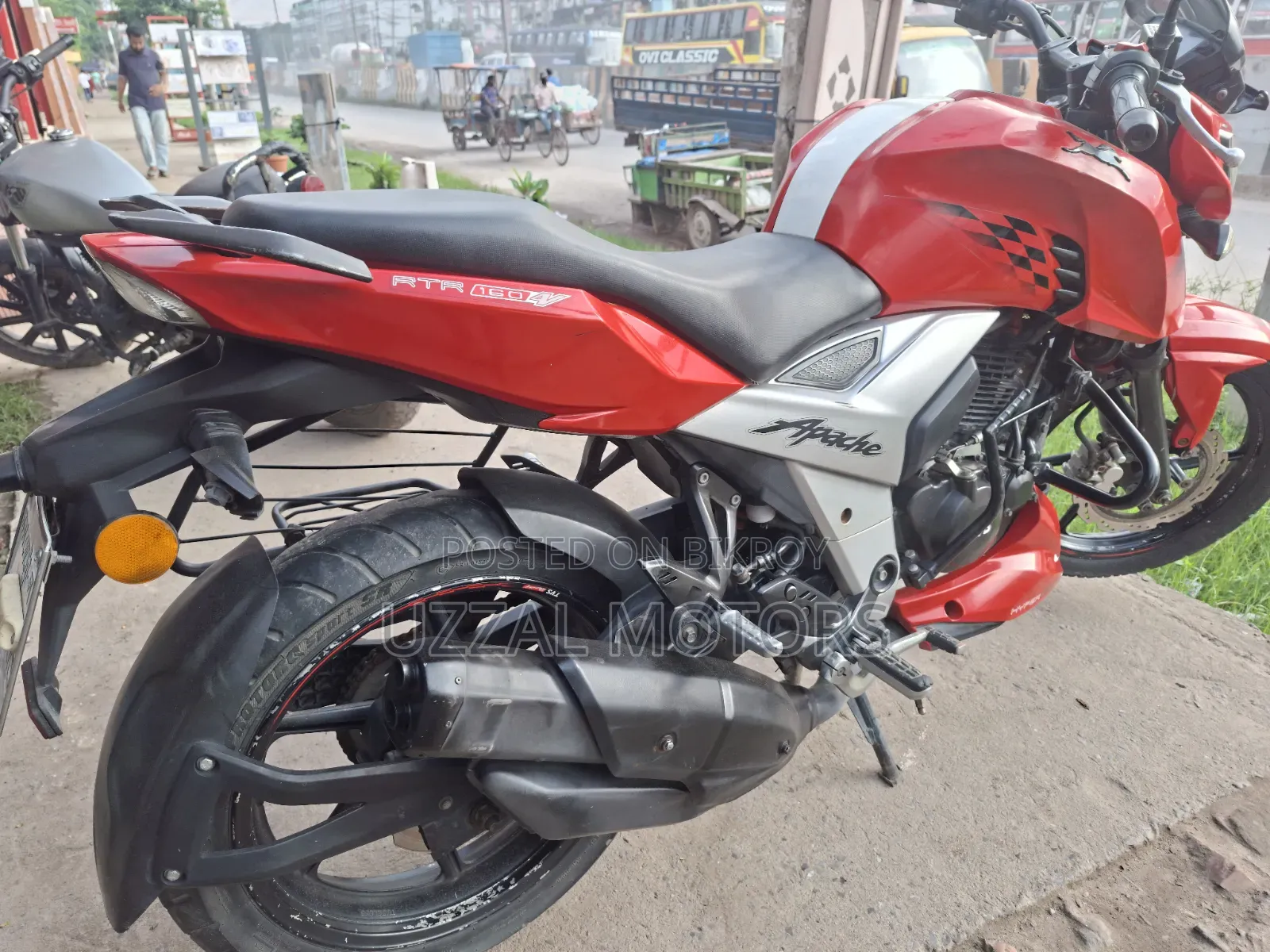 TVS Apache RTR 160 4V 2019 Red