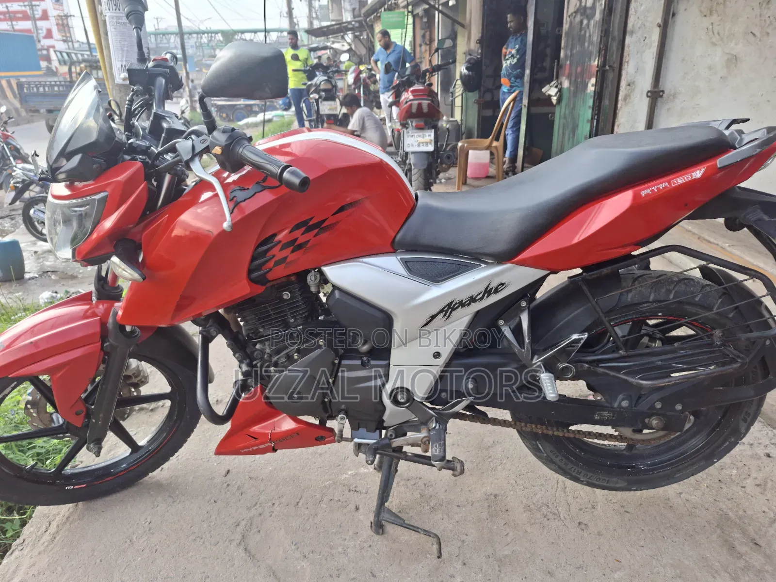 TVS Apache RTR 160 4V 2019 Red