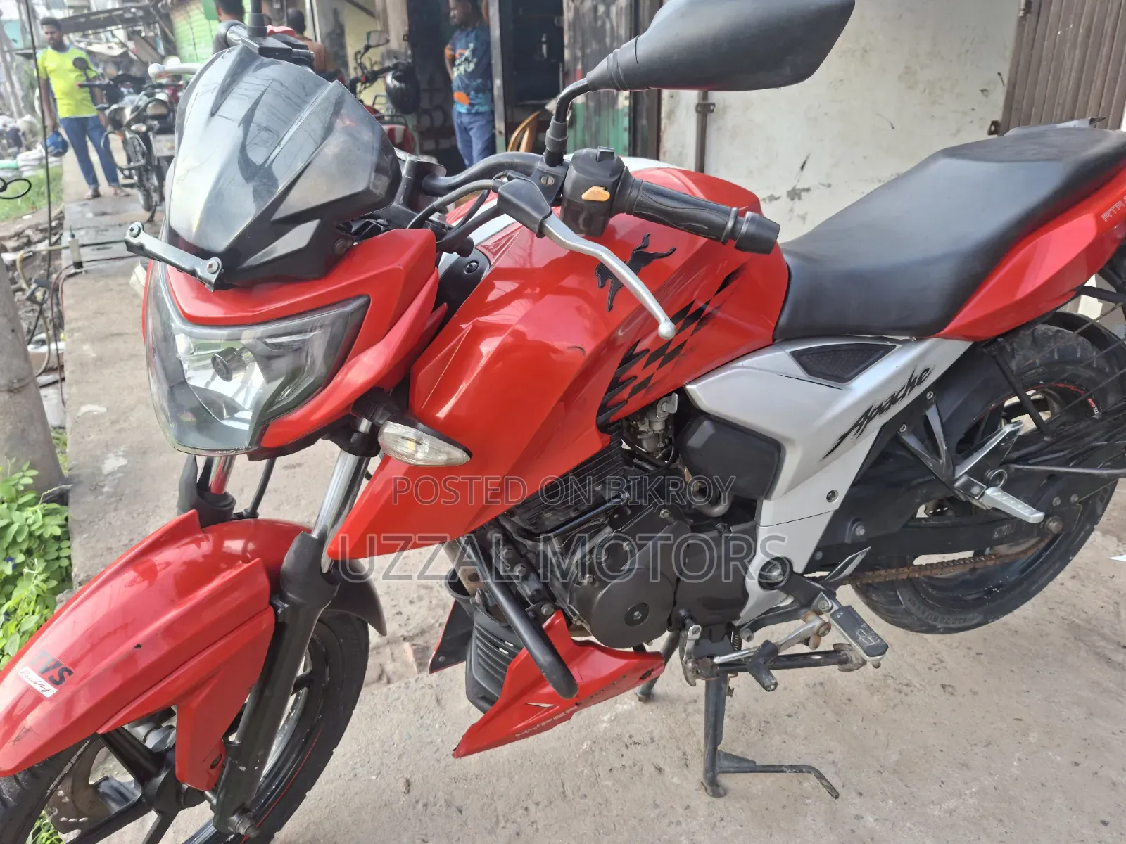 TVS Apache RTR 160 4V 2019 Red