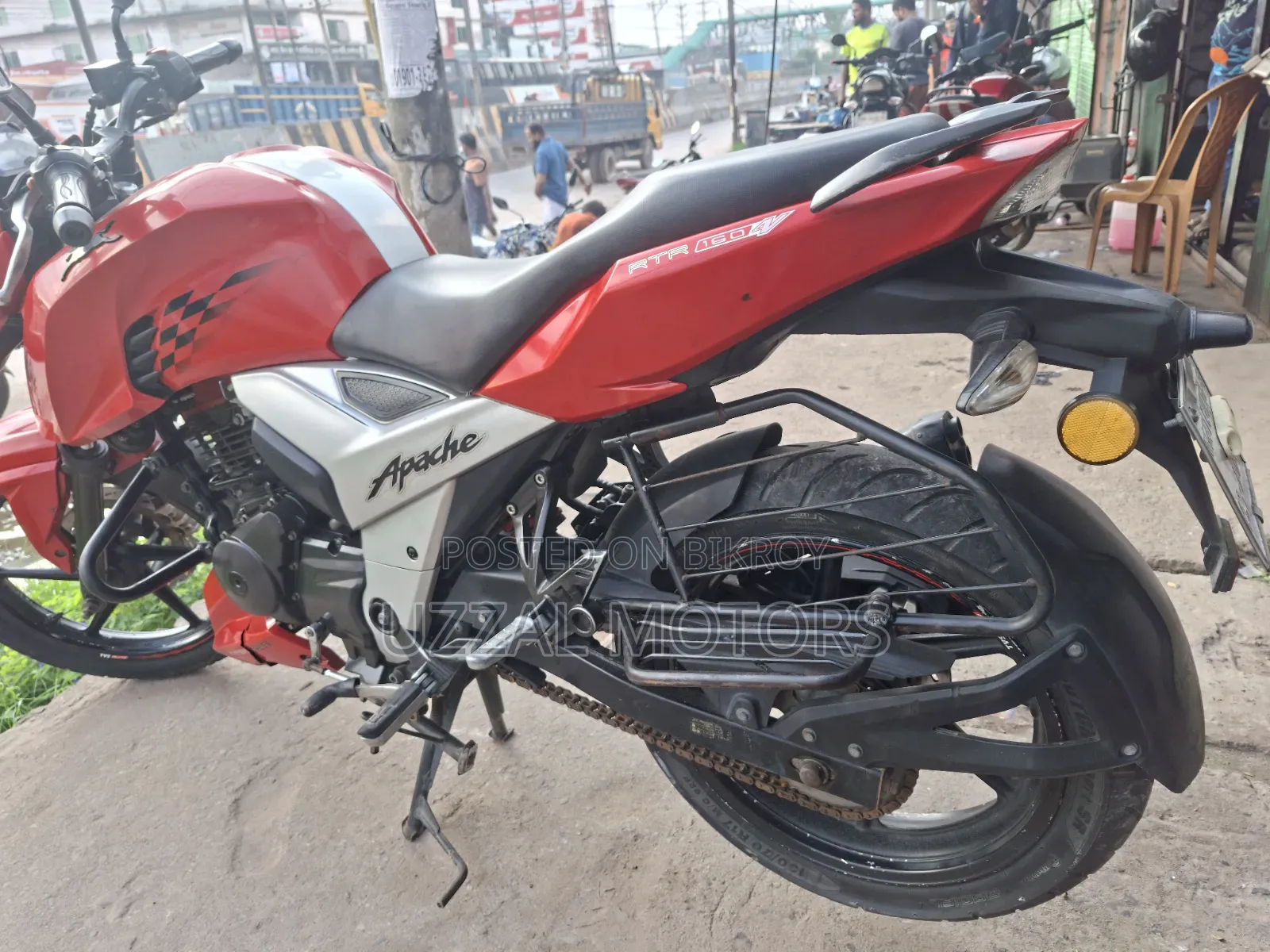 TVS Apache RTR 160 4V 2019 Red