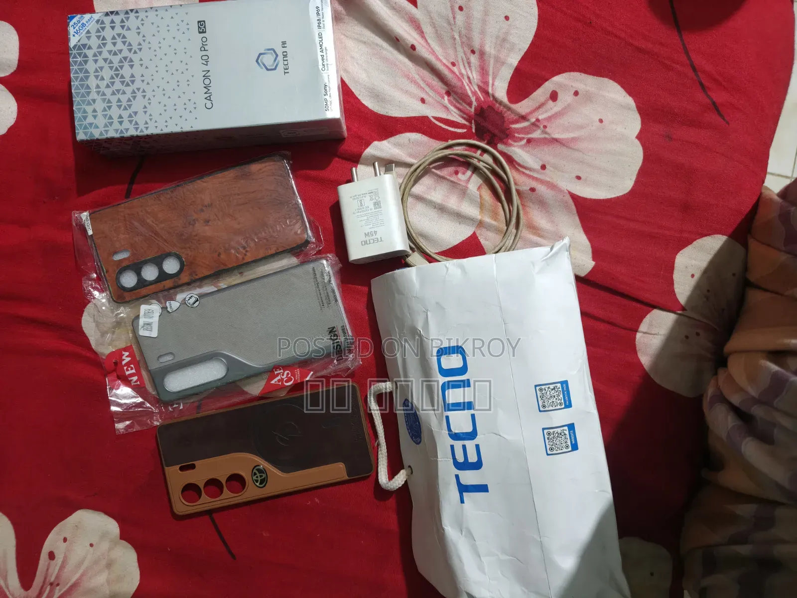 Tecno Camon 40 Pro 5G 256 GB Silver