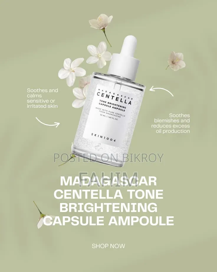 SKIN1004 Madagascar Centella Tone Brightening Capsule Ampoule – 50ml