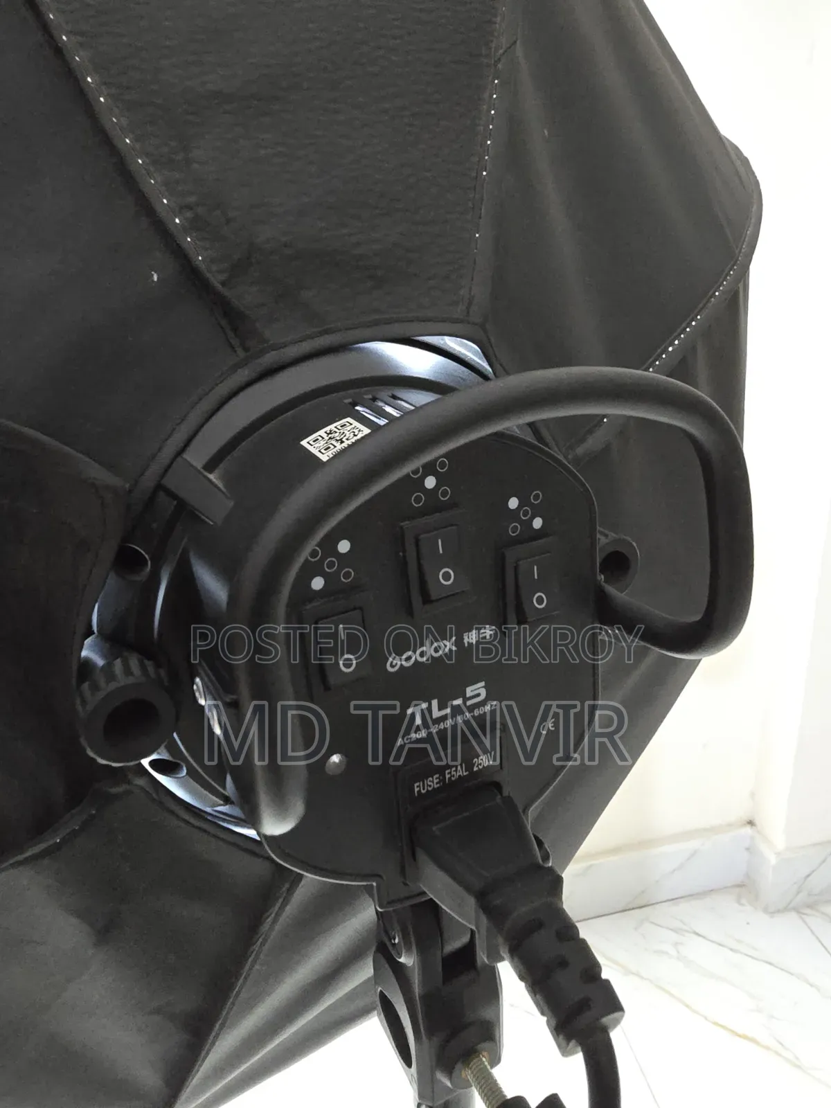 Godox TL-5, 95cm ZSYB Octa Softbox With Grid, Simpex Stand