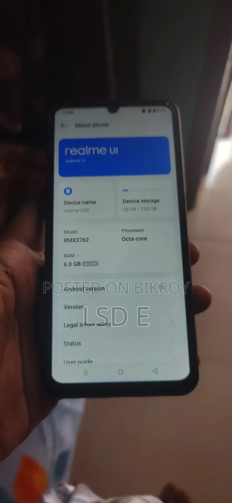 Realme C51 128 GB Black