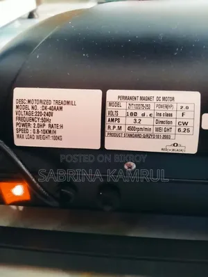 Yijian Model : DK-40AAM 2.0HP Motorized Treadmill | 10 Km/H | Used