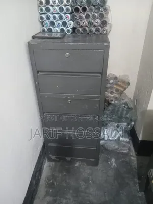 ৪ ড্রয়ার মেটাল স্টোরেজ ক্যাবিনেট – মজবুত ও লকসহ