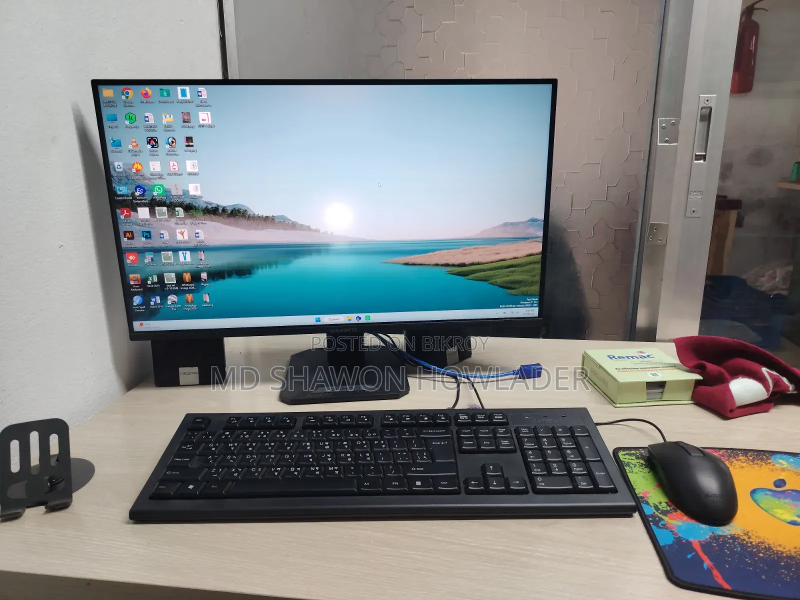 Desktop Computer HP ProDesk 600 G6 16GB Intel Core i7 SSD 500GB