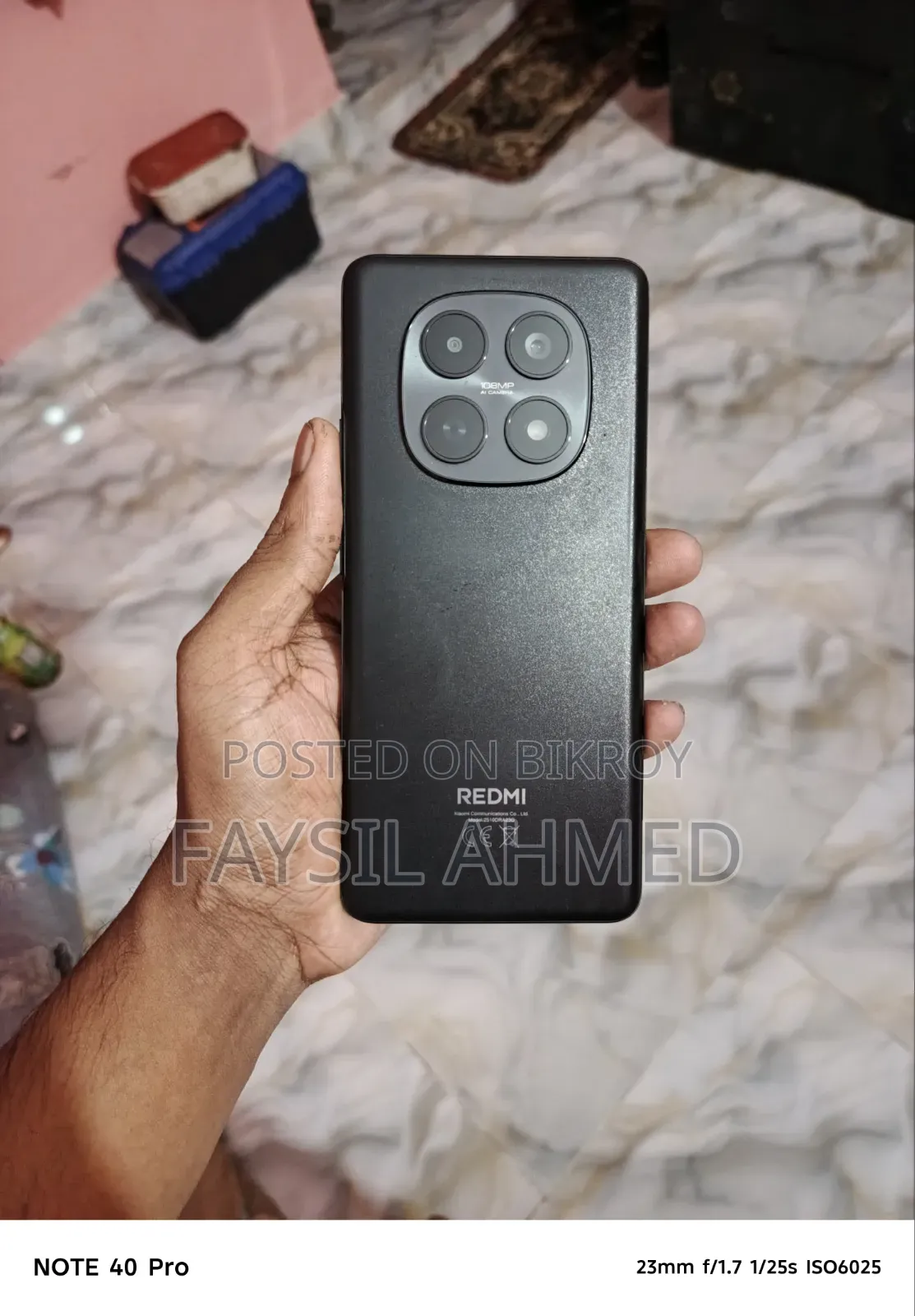 New Xiaomi Redmi 15 256 GB Black