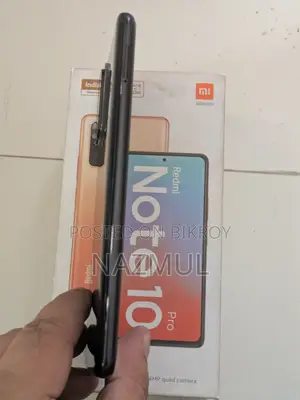 শাওমি রেডমি নোট ১০ প্রো ১২৮ জিবি কালো