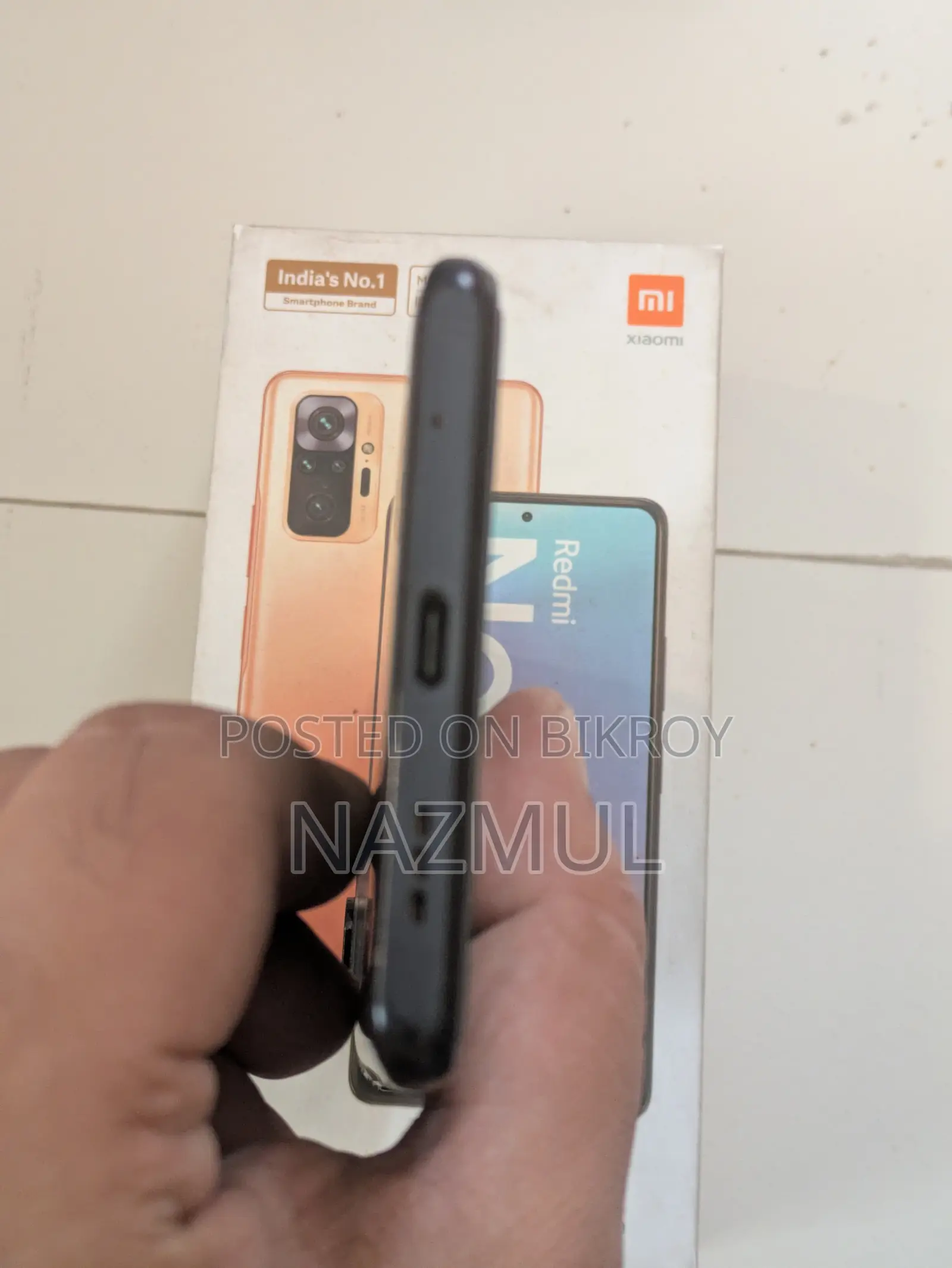 শাওমি রেডমি নোট ১০ প্রো ১২৮ জিবি কালো