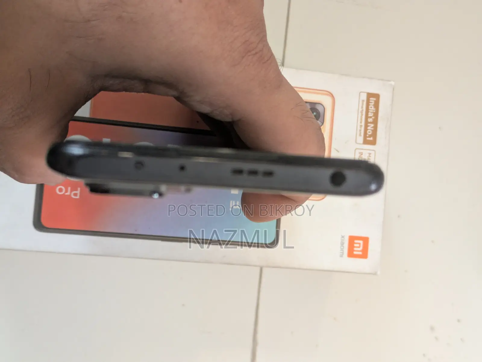 শাওমি রেডমি নোট ১০ প্রো ১২৮ জিবি কালো