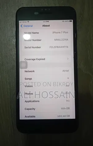 Apple iPhone 7 Plus 256 GB Black