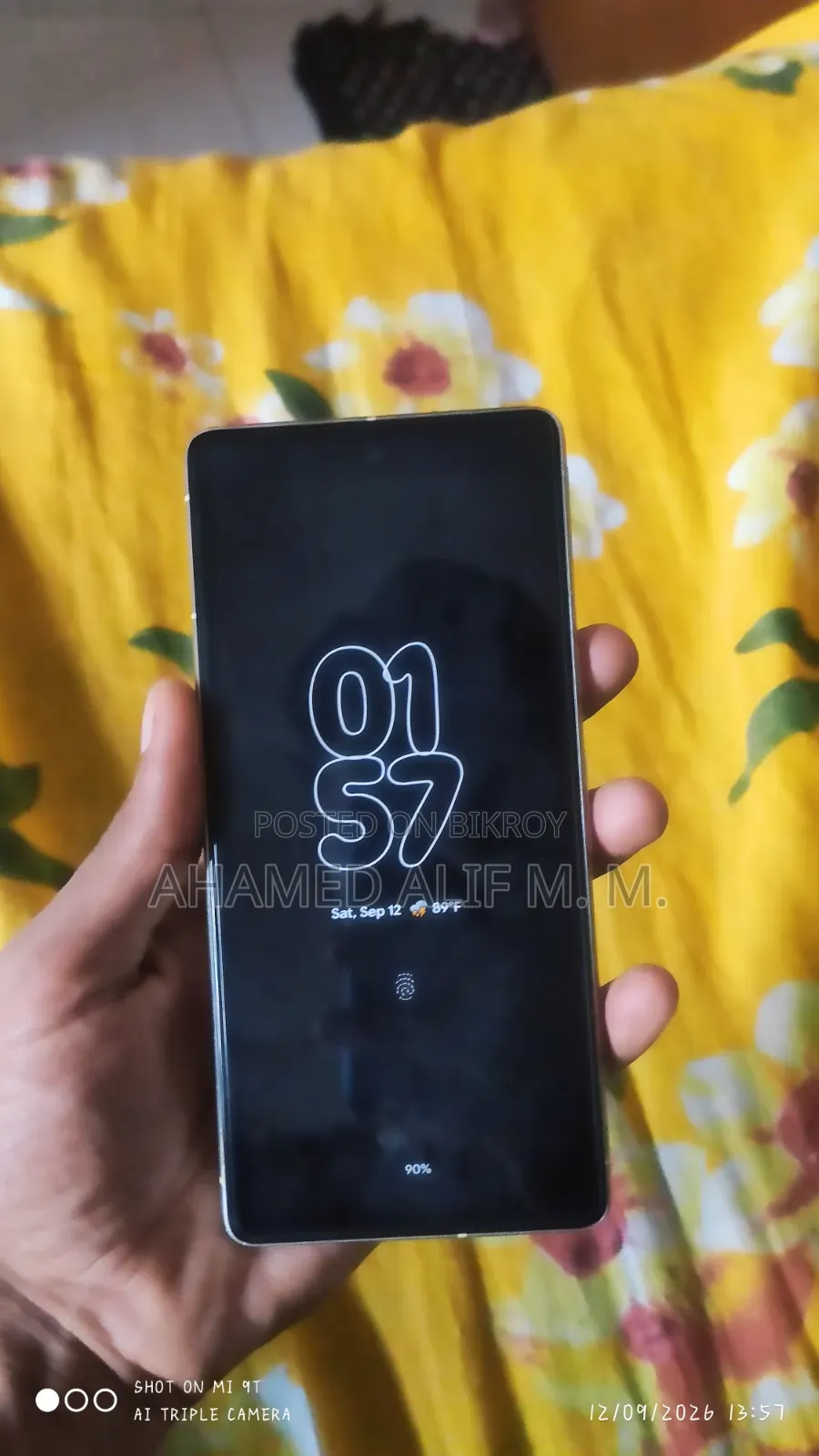 গুগল পিক্সেল ৭ ১২৮ জিবি গোল্ড