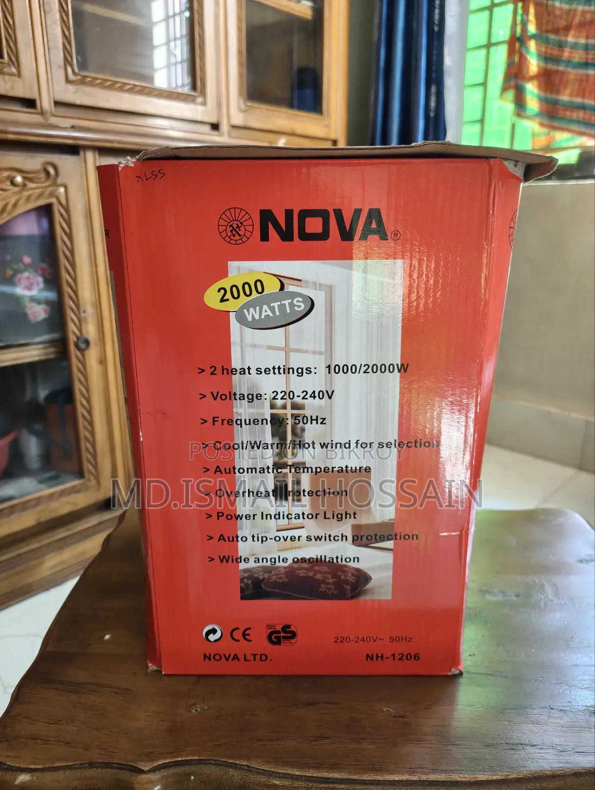 Stand Heater Fan
