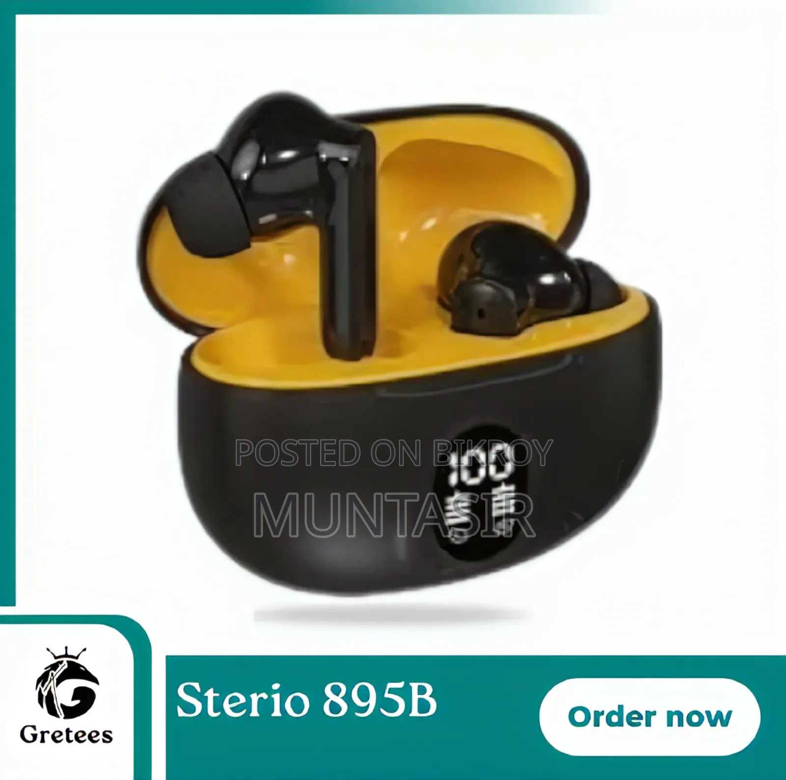 স্টেরিও টিডাব্লুএস ব্লুটুথ ওয়্যারলেস