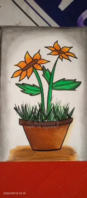 Sun Flower Painting