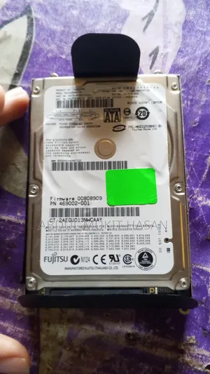 Fujitsu 250GB Laptop SATA Hard Disk (Good Condition)