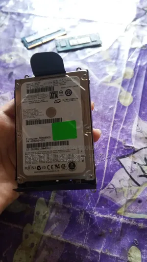 Fujitsu 250GB Laptop SATA Hard Disk (Good Condition)