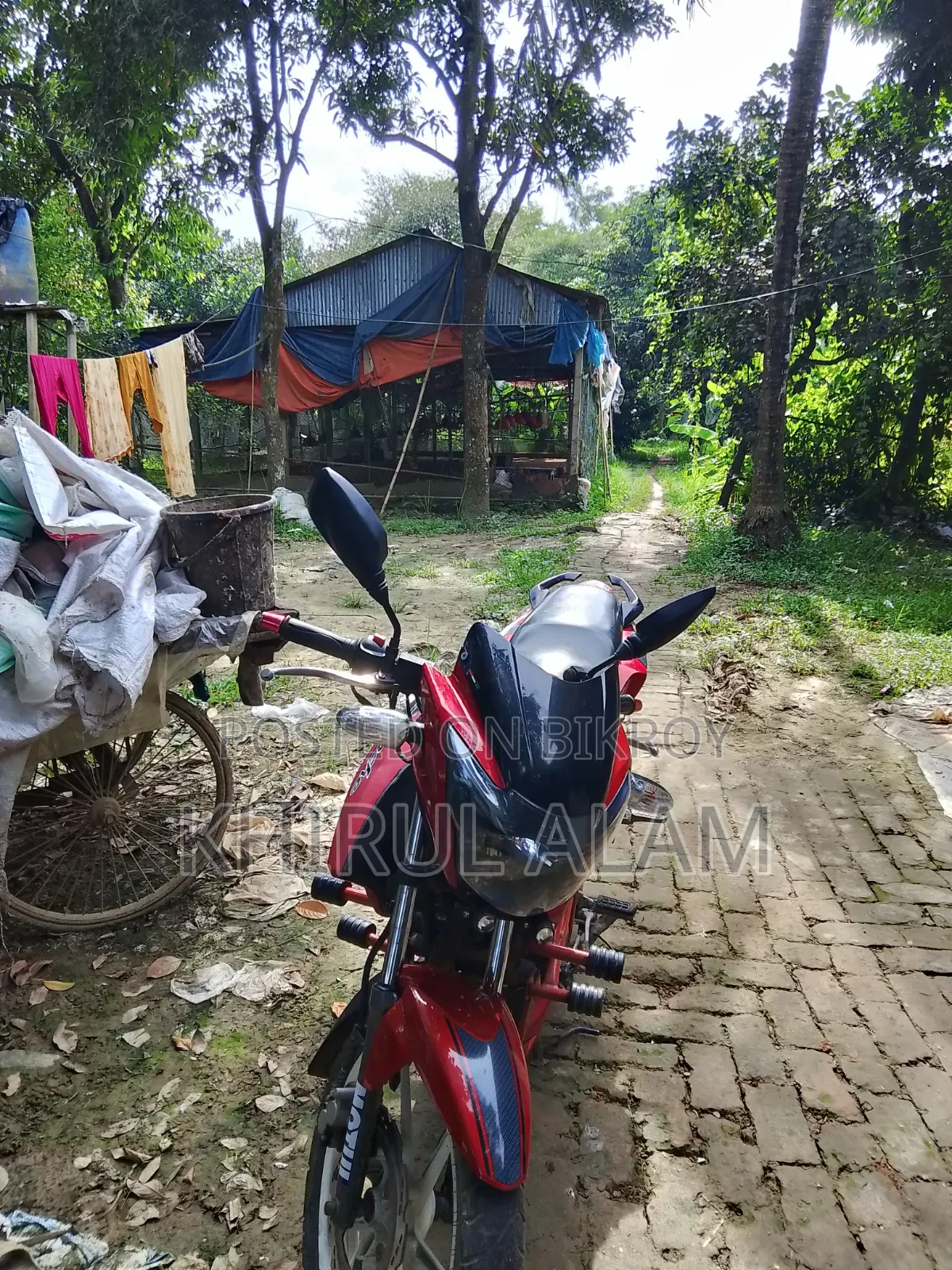 TVS Apache RTR 160 2V 2014 Red