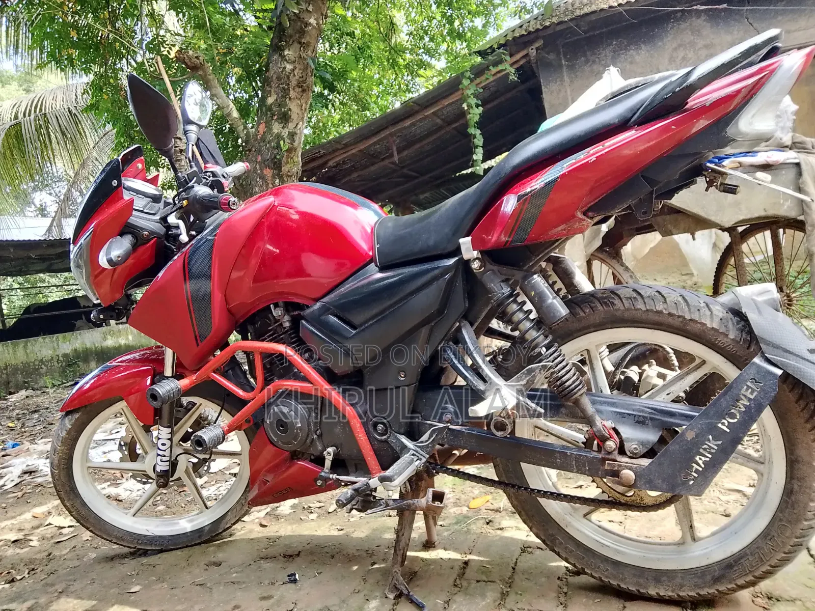 TVS Apache RTR 160 2V 2014 Red