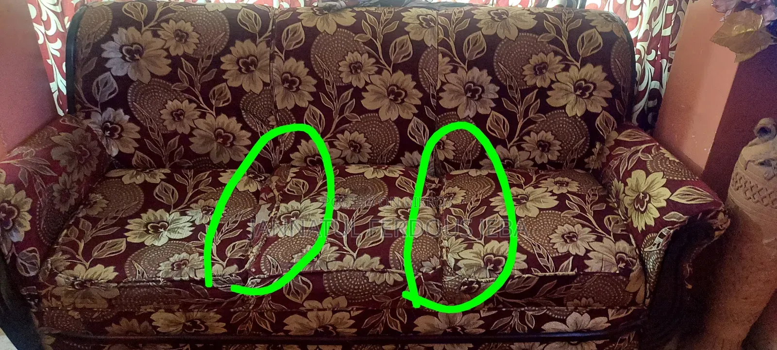 সেগুন কাঠের সোফা