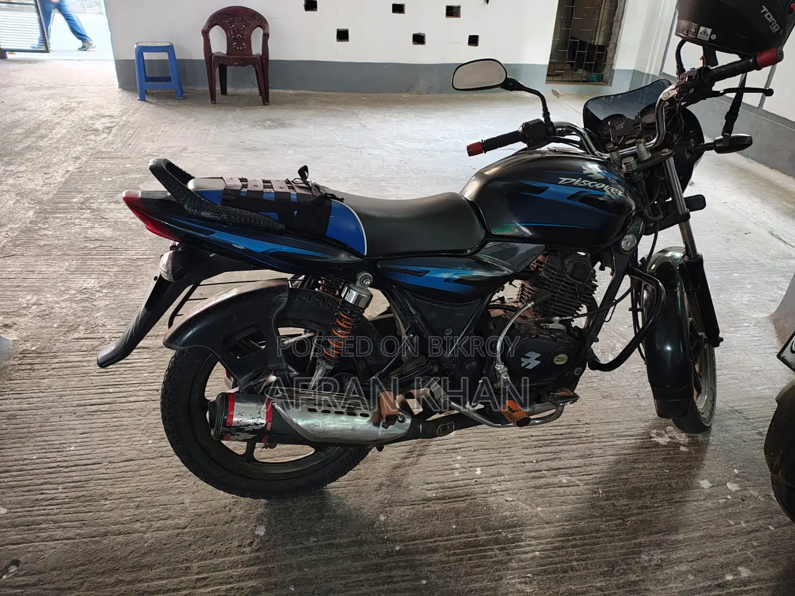 Bajaj Discover 125 2008 Blue