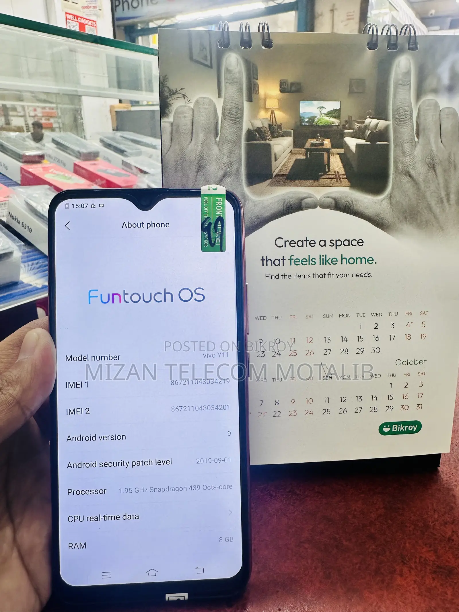 Vivo Y11 32 GB Pink