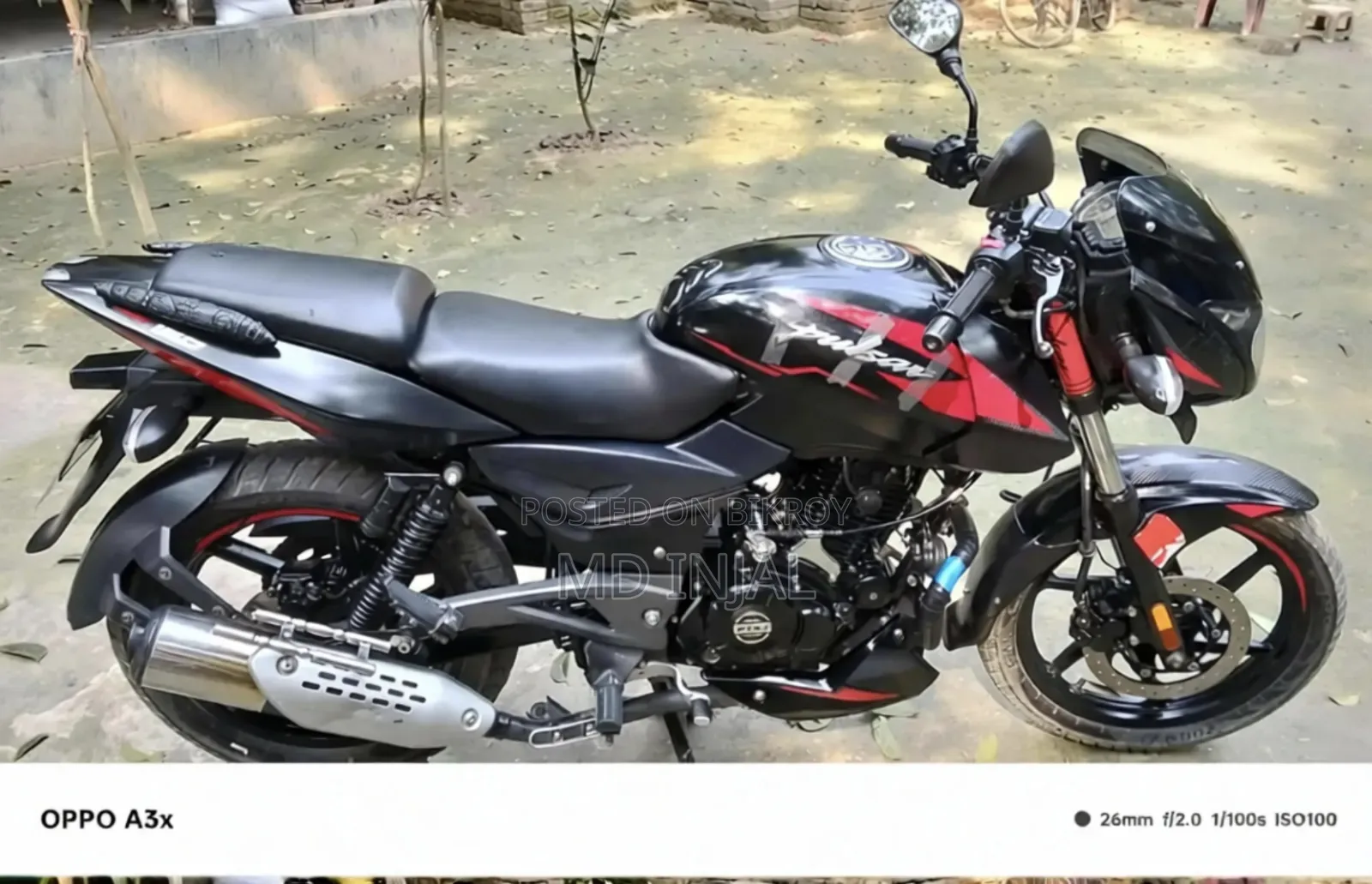 Bajaj Pulsar 150 2022 Black
