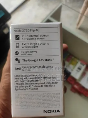 New Nokia 2720 Flip 512 GB Red