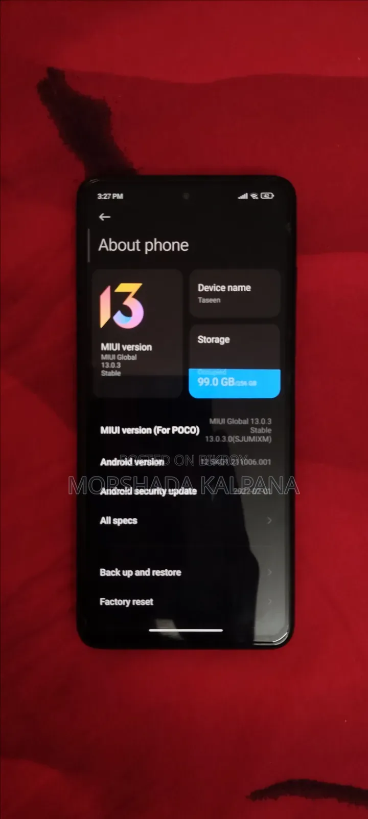 Xiaomi Poco X3 Pro 256 GB Blue
