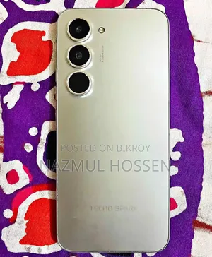 টেকনো স্পার্ক ৪০ প্রো ১২৮ জিবি সিলভার