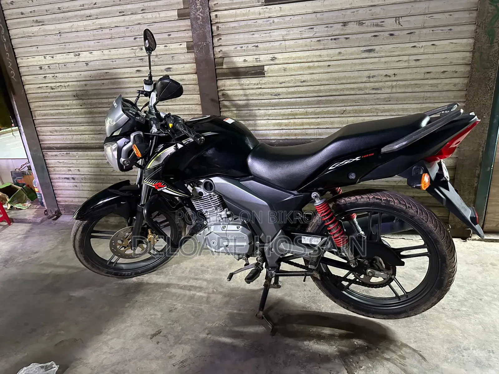 সুজুকি জিএসএক্স ১২৫ ২০২৩ ব্ল্যাক