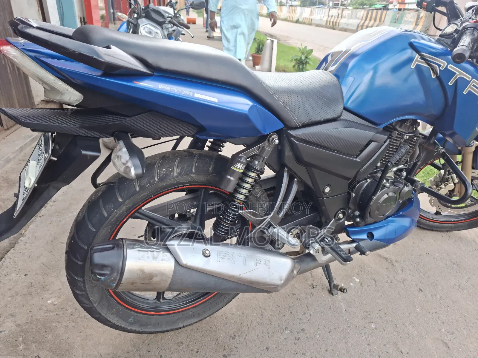 TVS Apache RTR 160 2V 2018 Blue