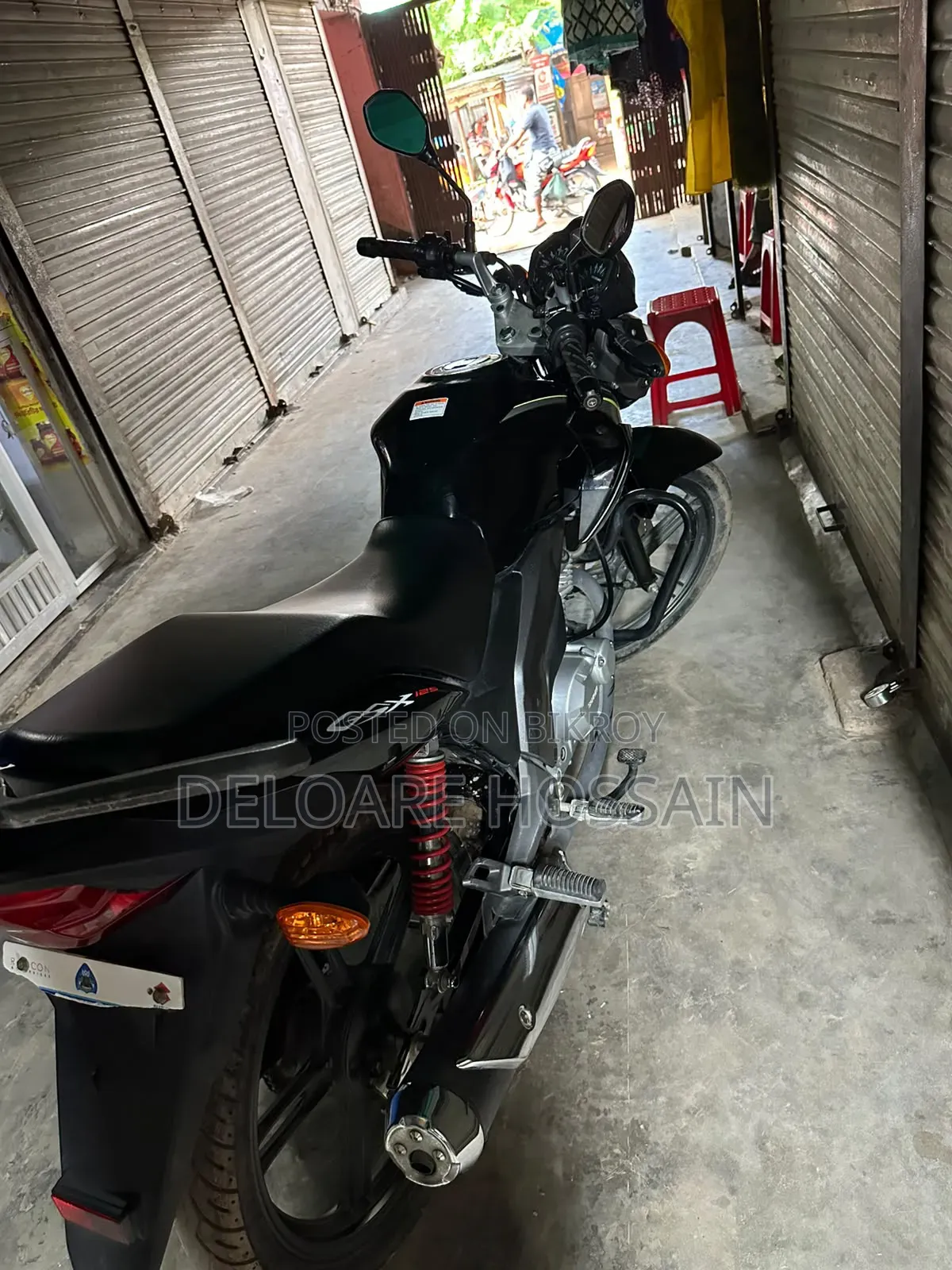 সুজুকি জিএসএক্স ১২৫ ২০২৩ ব্ল্যাক