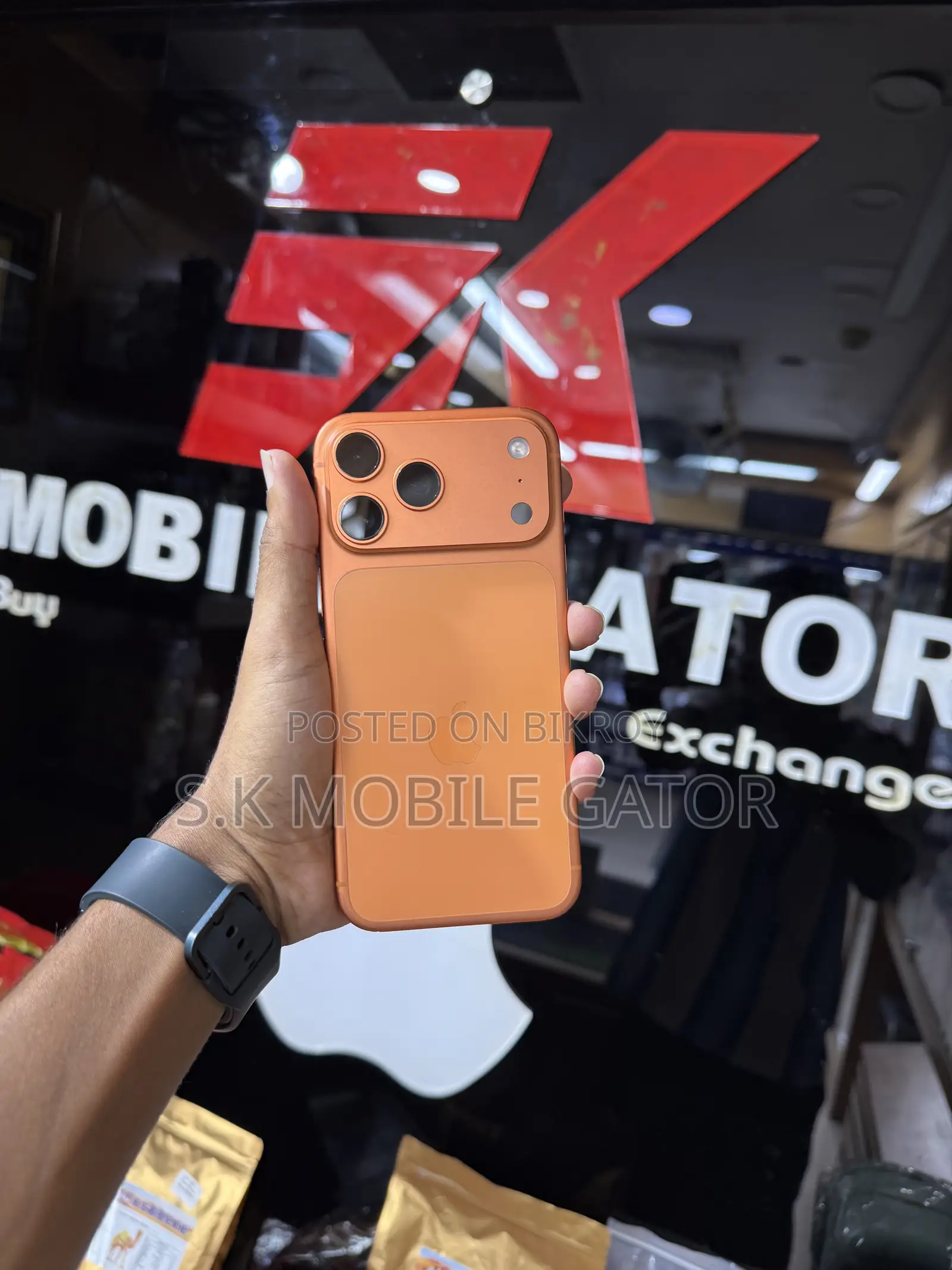 অ্যাপল আইফোন ১৭ প্রো ম্যাক্স ২৫৬ জিবি কমলা