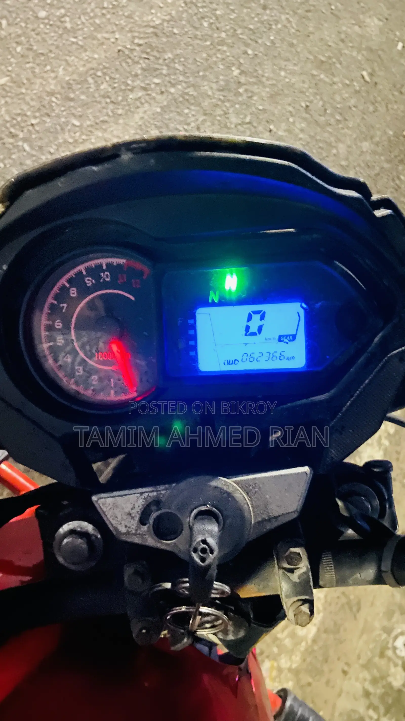 Runner Turbo 125 2017 Red