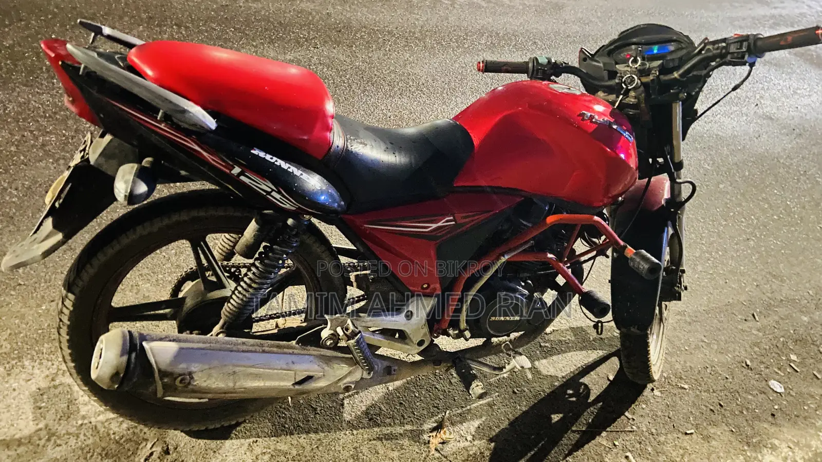 Runner Turbo 125 2017 Red