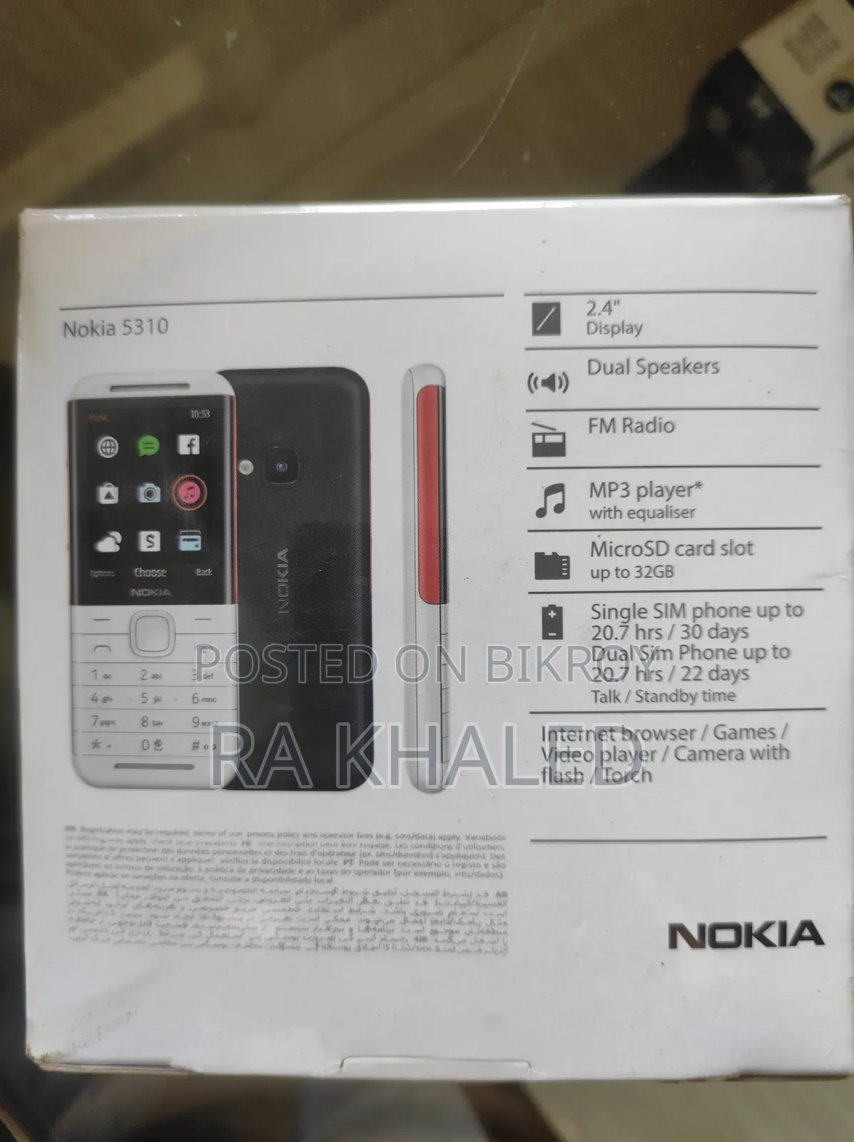 New Nokia 5310 XpressMusic Black