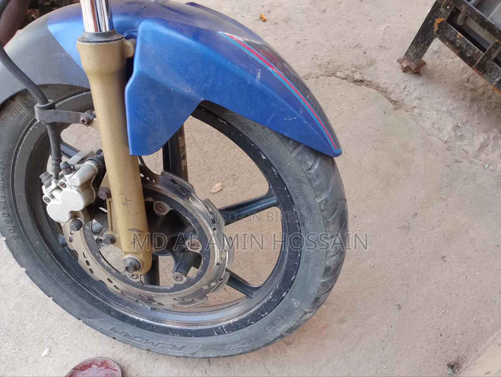 TVS Apache RTR 160 2V 2017 Blue