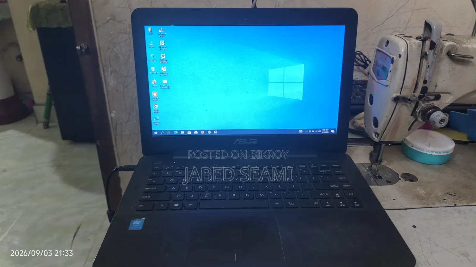 Laptop ASUS A52F 8GB Intel Core I3 HDD+SSD 512GB