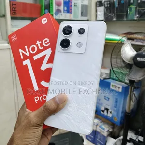 নতুন শাওমি রেডমি নোট ১৩ প্রো ৫জি ২৫৬ জিবি সাদা