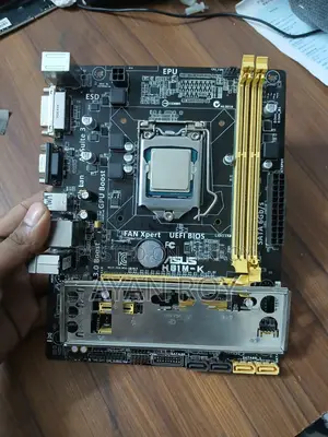 ASUS H81M Motherboard With Intel Core I3 4th Gen Combo