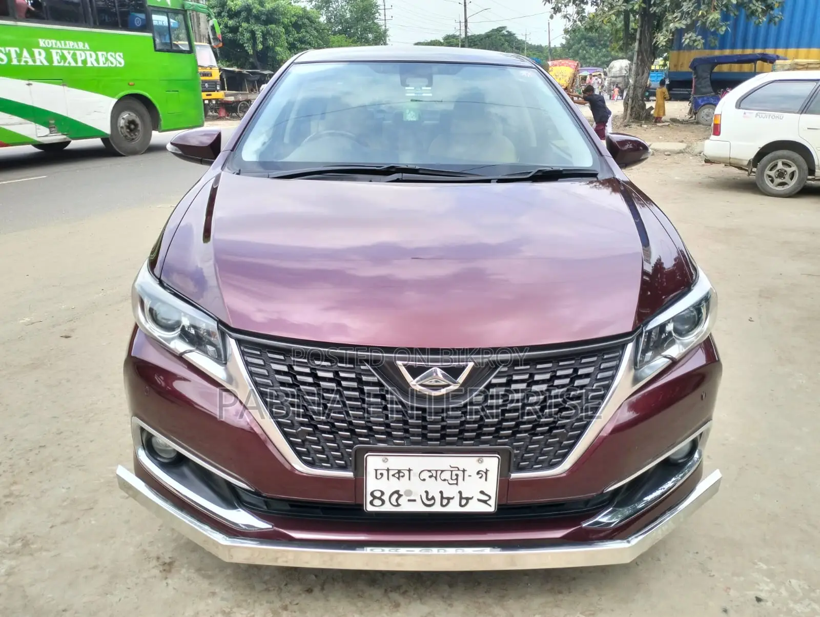 টয়োটা অ্যালিয়ন ২০১৬ রেড ওয়াইন
